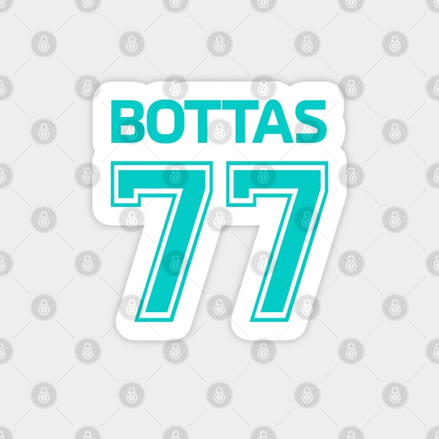 Bottas 77 Sticker by fanartdesigns